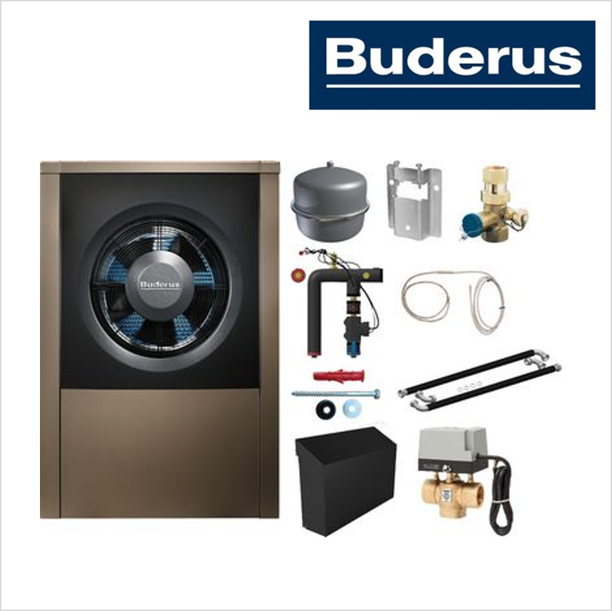 Buderus Logaplus Erg.-Set WLW196i-6 WB ODU6.2i,HW-SetHYC25,3-Wege-Ventil,INPA