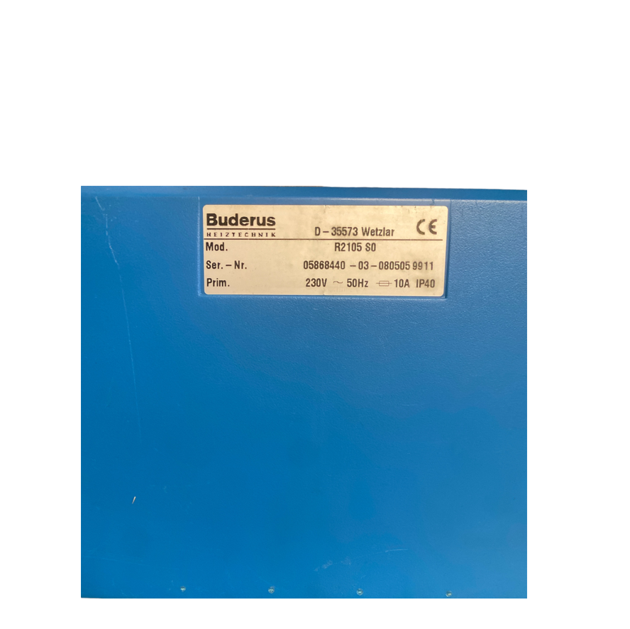 Buderus Logamatic R2105 S0 Bedienteil Steuerung Regelung gebraucht