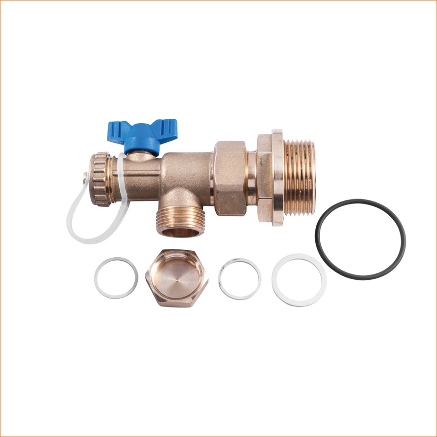 Buderus Kesselentleerungsgruppe 1 1/4" mit MAG-Anschluss, für KB372-150 bis 300