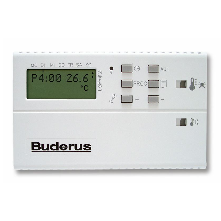 Buderus 4511180 Raumtemperaturregler BERT zweistufig mit Programmen