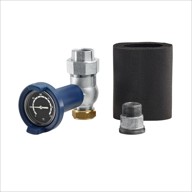 Bosch Kugelhahn 28 mm Rp 1 RL mit Thermometer & Isolierung