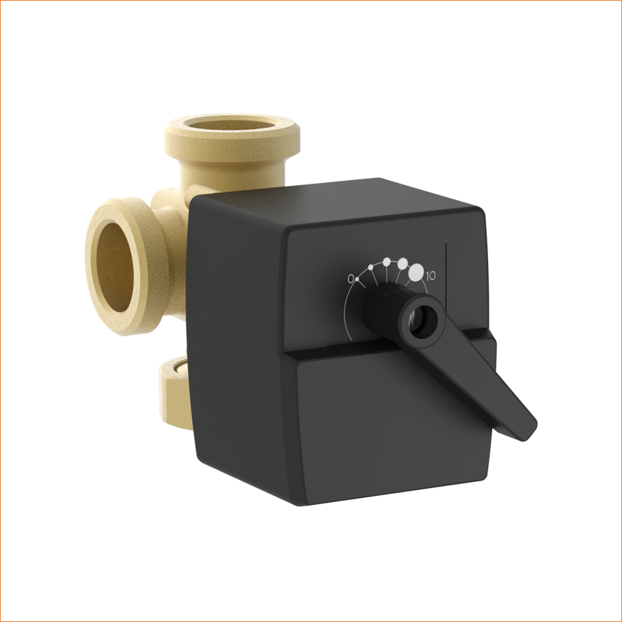 Viessmann ZK01353 3-Wege-Umschaltventil G2 – Rücklaufverteil-Set für Pufferspeicher