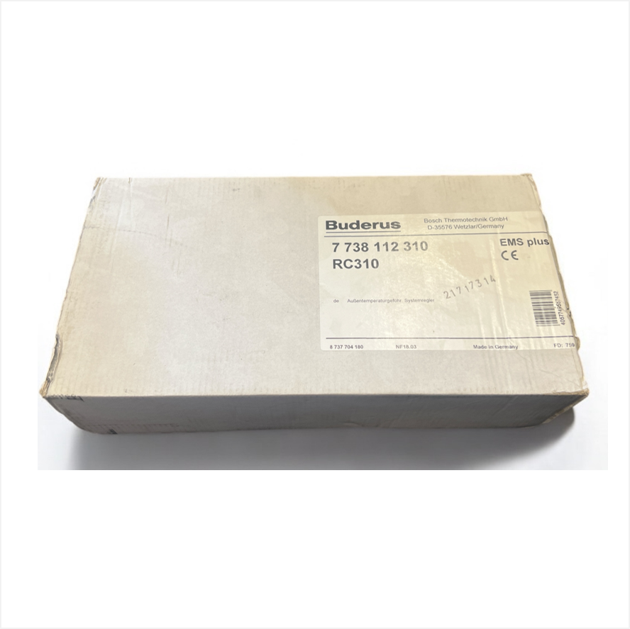 Buderus Logamatic RC310 – System-Bedieneinheit für EMS plus Regelsysteme