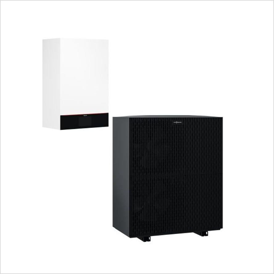 Viessmann Paket Vitocal 250-A AWO-E-AC 251.A13 mit Vitocell 120-E, SVW 600 l