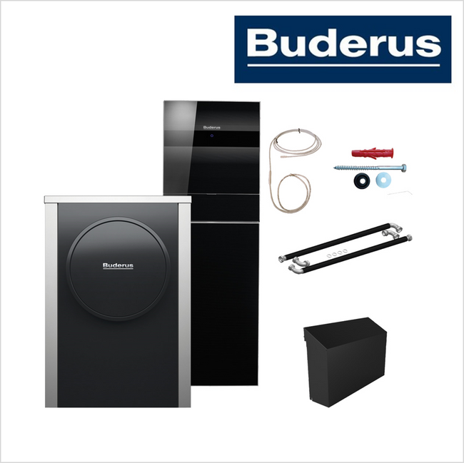 Buderus Logaplus M WLW196iTP120,f HB120 WLW196i.2-4 ARTP120 S+ mit Zubehör