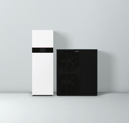 Viessmann Paket Vitocal 252-A AWOT-E-AC 251.A10 mit Montagehilfe, Anschluss nach oben