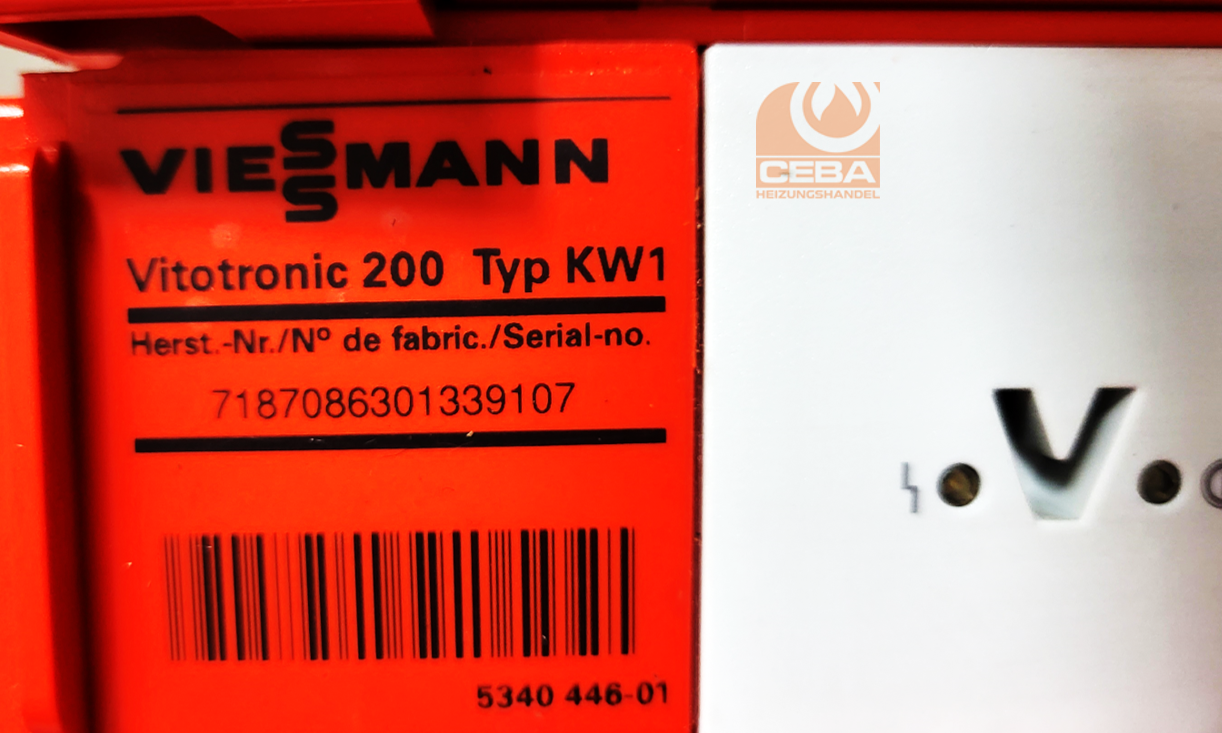 Viessmann Heizungssteuerung Vitotronic 200 Typ KW1 Nr. 7187086