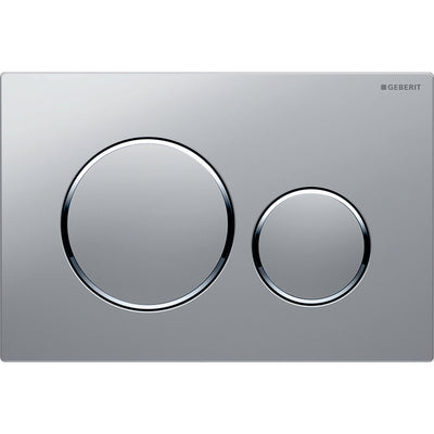 Geberit Betätigungsplatte Sigma20 in mattchrom-lackierter Ausführung